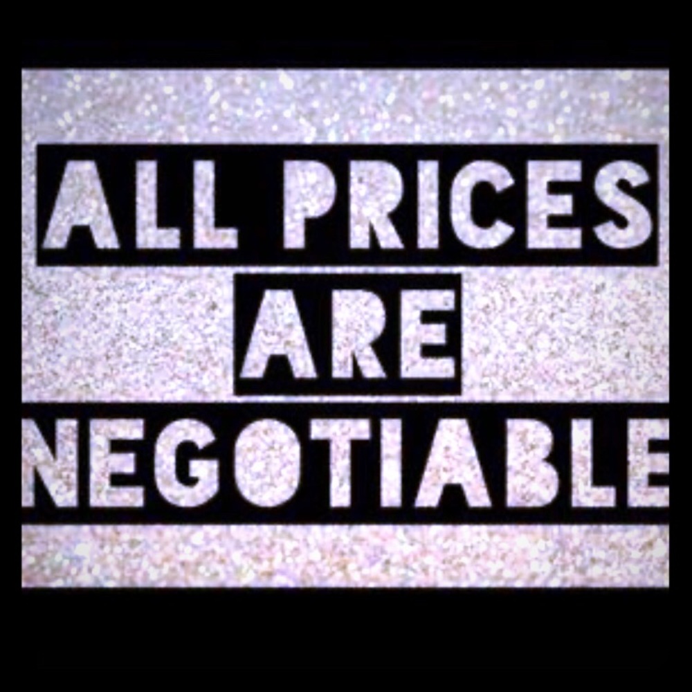 PRICES NEGOTIABLE